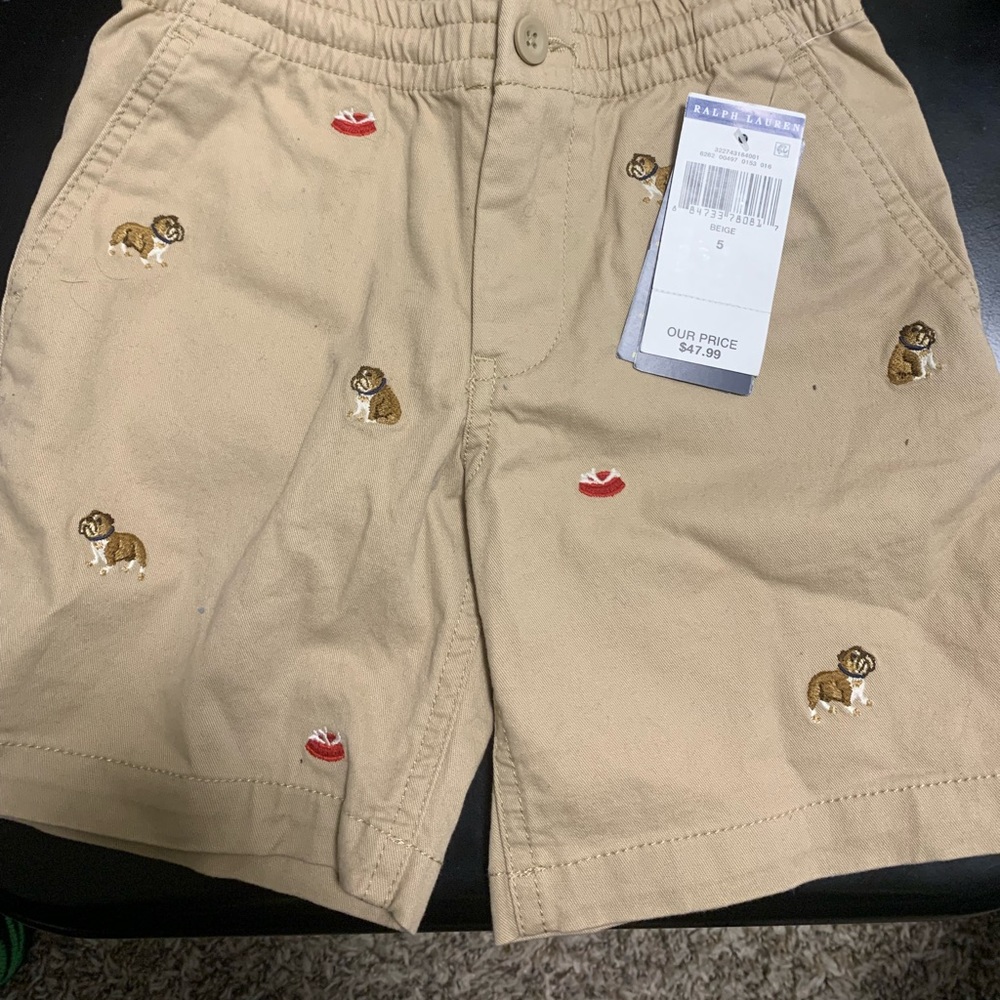 Polo shorts size 5